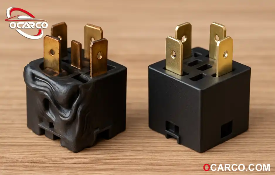 اهمیت سیم کشی استاندارد و سوکت باکیفیت در انتخاب و نصب رله شیشه‌ای فن پژو و سمند
